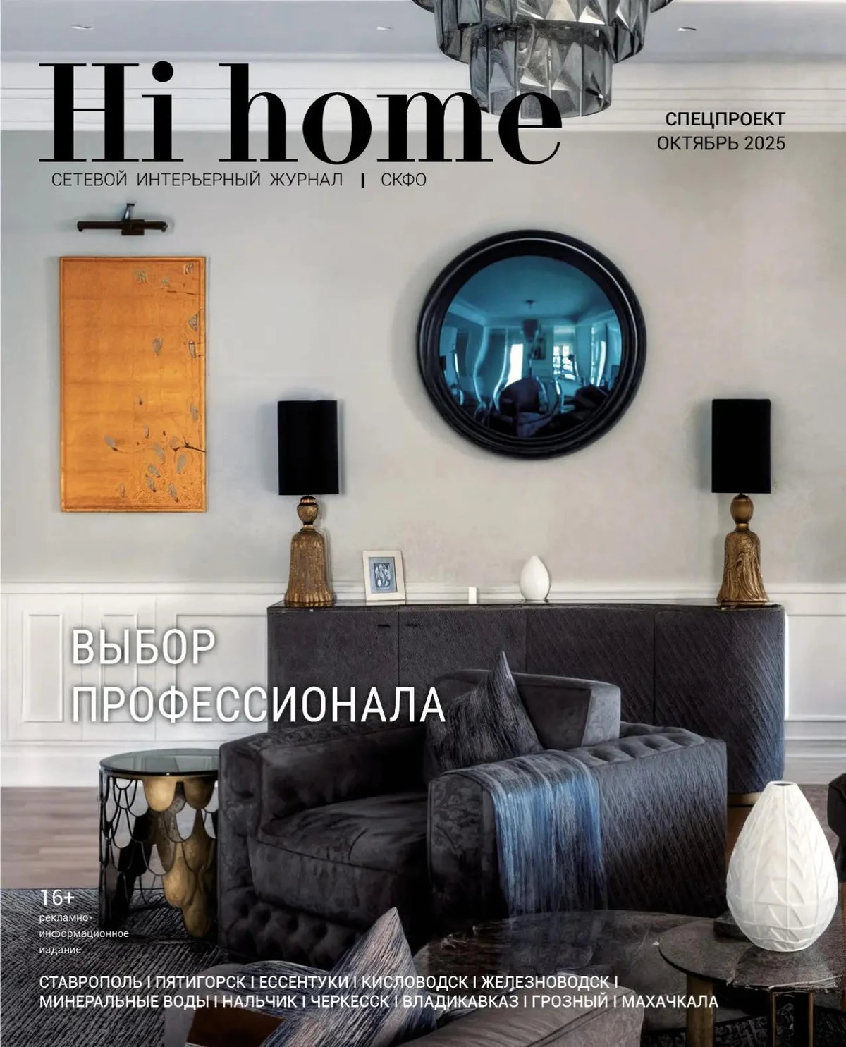 Обложка специального выпуска HI HOME «Выбор профессионала», 2025